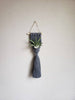 Air Plant Hanger Mermaid Tail - Grey